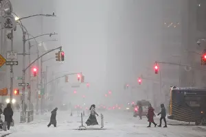 : US-WEATHER-WINTER-STORM-SNOW