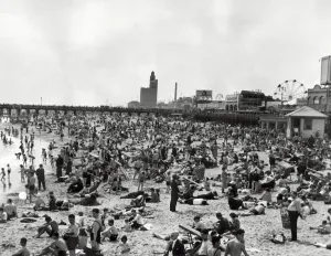 Seaside Prints: Usa-Nyc-Coney Island