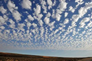 Cloudy Sky Prints: A view of Namaqualand just outside Springbok in the Northern Cape of South Africa on July 6